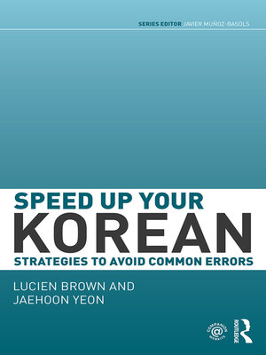 cover image of Speed up your Korean